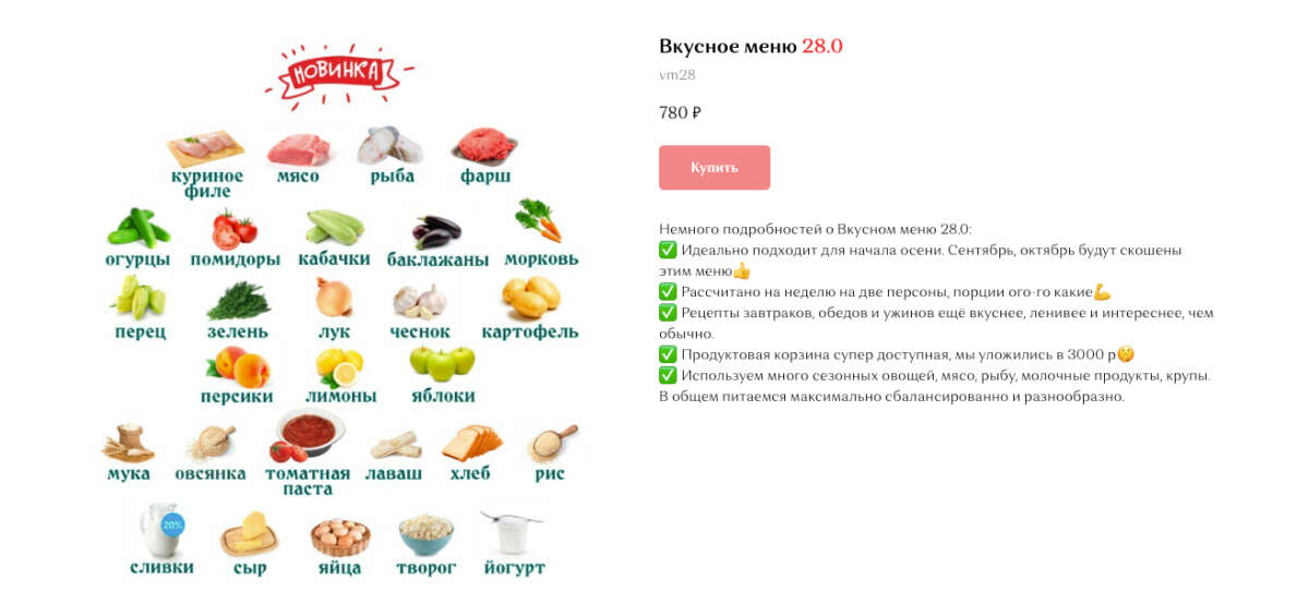 Вкусное меню 28.0 (2022) Вкусное меню 28.0 (2022)