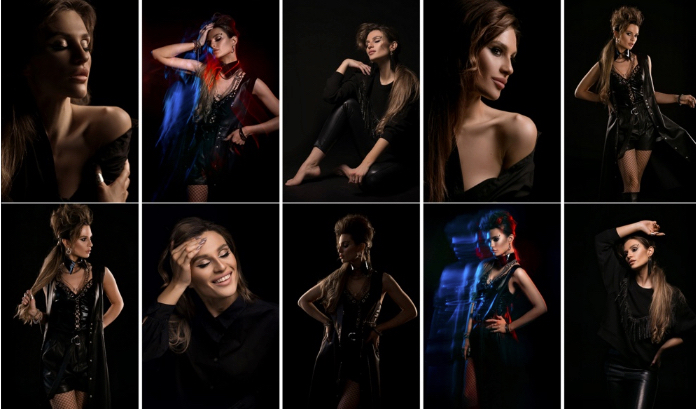 Чёрный фон - от классики до креатива с использованием имульсного света (2022)