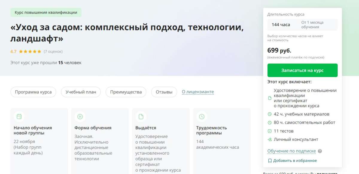 Уход за садом: комплексный подход, технологии, ландшафт (2024)